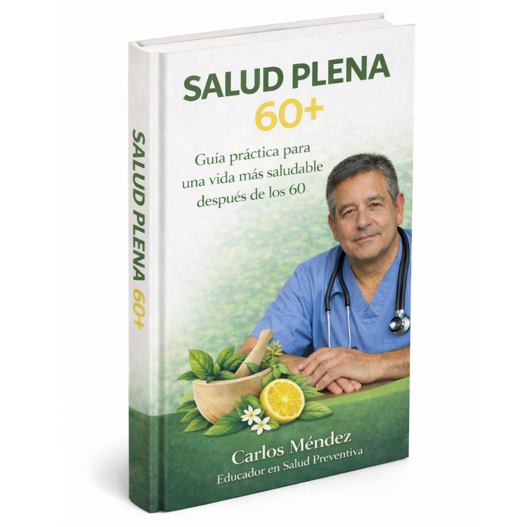Salud Plena 60+ : Guía práctica para vivir mejor después de los sesenta.