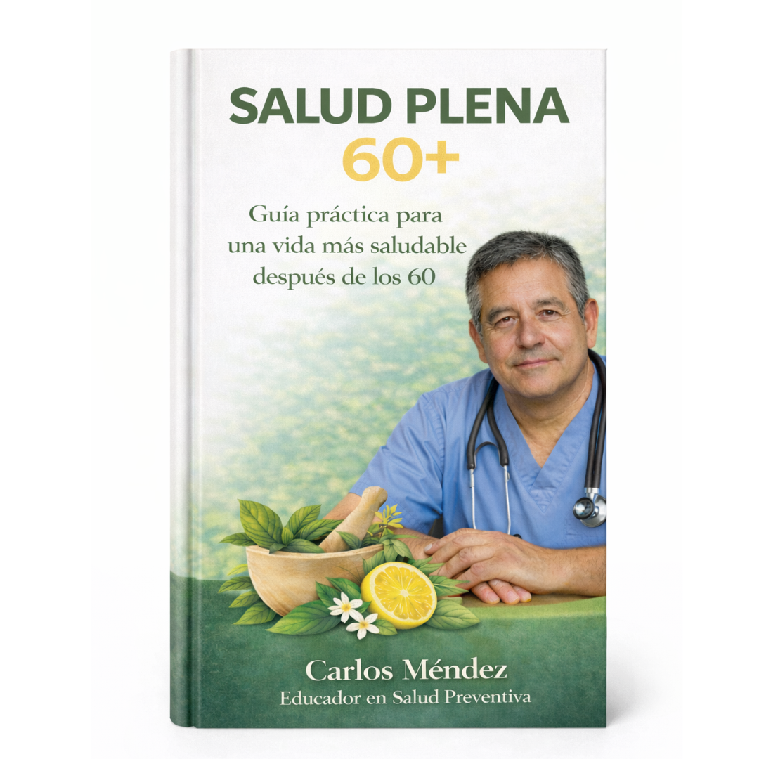 Salud Plena 60+ : Guía práctica para vivir mejor después de los sesenta.
